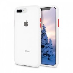 Протиударний чохол AVENGER для iPhone 7 Plus / 8 Plus - White / Red