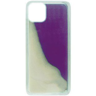 Неоновый чехол Neon Sand glow in the dark для Apple iPhone 12 mini (5.4") (Темно-фиолетовый)