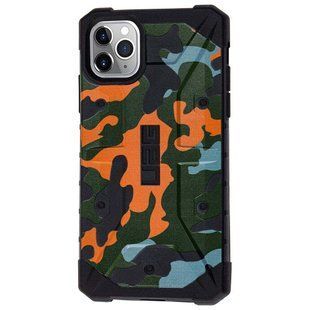 Ударопрочный чехол UAG Pathfinder камуфляж для Apple iPhone 11 Pro Max (6.5") (Оранжевый)