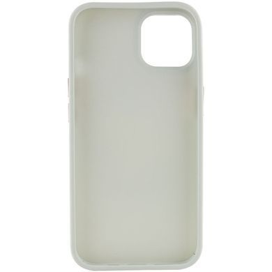 TPU чехол Bonbon Metal Style для Apple iPhone 14 Pro Max (6.7") Белый / White