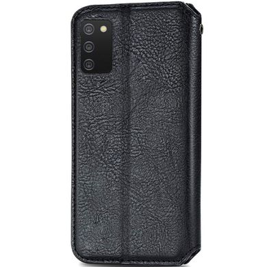 Кожаный чехол книжка GETMAN Cubic (PU) для Samsung Galaxy S23 FE Черный