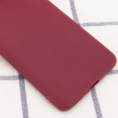 Силиконовый чехол Candy для Samsung Galaxy A32 4G Бордовый