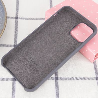Чохол silicone case for iPhone 11 Dark Grey / темно - сірий