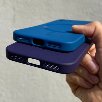 Чехол для iPhone 7 / 8 Sapphire Matte with MagSafe + стекло на камеру Dark purple