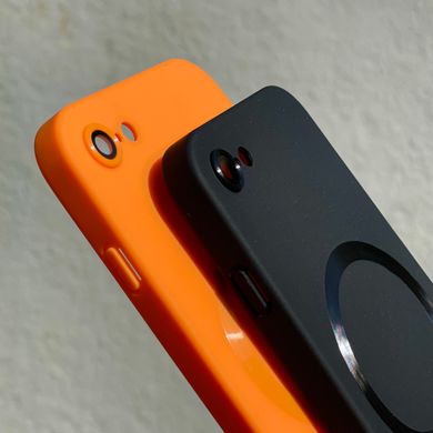 Чехол для iPhone 7 / 8 Sapphire Matte with MagSafe + стекло на камеру Orange