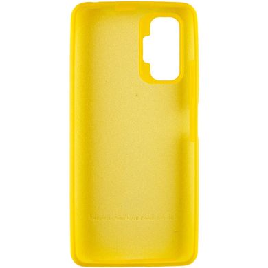 Чохол для Xiaomi Redmi Note 10 Pro Silicone Full c закритим низом і мікрофібри Жовтий / Yellow