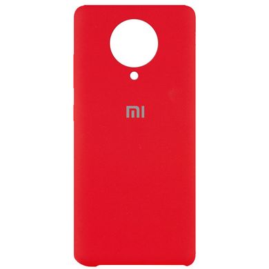 Чехол Silicone Cover (AAA) для Xiaomi Redmi K30 Pro / Poco F2 Pro (Красный / Red)