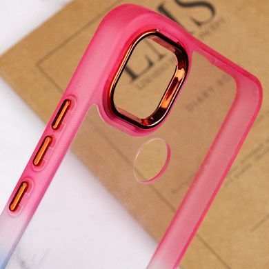 Чехол TPU+PC Fresh sip series для Xiaomi Redmi 9C Синий / Розовый