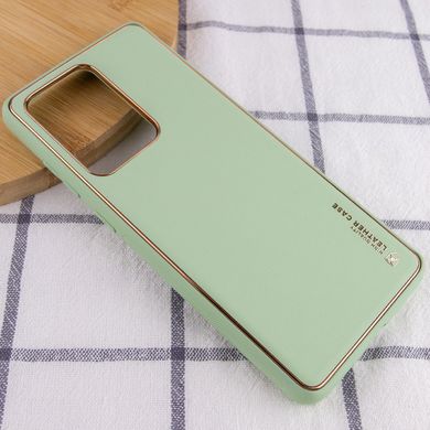 Кожаный чехол Xshield для Samsung Galaxy Note 20 Ultra (Зеленый)