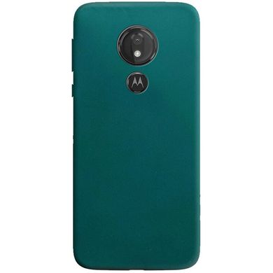 Силіконовий чохол Candy для Motorola Moto G7 Play (Зелений / Forest green)