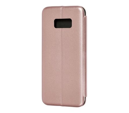 Чохол книжка Premium для Samsung Galaxy S8 Plus (G955) рожево-золотистий