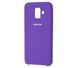 Чехол для Samsung Galaxy A6 2018 (A600) Silky Soft Touch фиолетовый