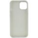 TPU чехол Bonbon Metal Style для Apple iPhone 14 Pro Max (6.7") Белый / White