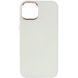 TPU чехол Bonbon Metal Style для Apple iPhone 14 Pro Max (6.7") Белый / White