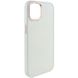 TPU чохол Bonbon Metal Style для Apple iPhone 14 Pro Max (6.7") Білий / White