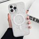 Чехол для iPhone 14 Pro Splattered with MagSafe White