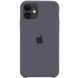 Чехол silicone case for iPhone 11 Dark Grey / темно - серый