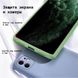 Чехол для Xiaomi Mi 11 Lite Silicone Full camera закрытый низ + защита камеры Салатовый / Neon green