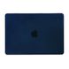 Чохол накладка Matte HardShell Case для MacBook Pro 15" (2016/2017/2018/2019) Navy blue