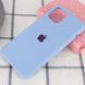 Чехол silicone case for iPhone 11 Pro Max (6.5") (Голубой / Lilac Blue)