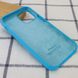 Чехол silicone case for iPhone 12 Pro / 12 (6.1") (Голубой / Blue)