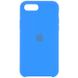 Чохол Silicone Case (AA) Для Apple iPhone SE (2020) (Блакитний / Blue)