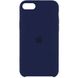 Чехол Silicone Case (AA) для Apple iPhone SE (2020) (Синий / Deep navy)