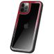 TPU+PC чехол G-Case Shock Crystal для Apple iPhone 12 Pro / 12 (6.1") (Черный / Красный)