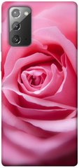 Чехол для Samsung Galaxy Note 20 PandaPrint Розовый бутон цветы