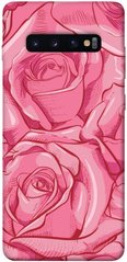 Чохол для Samsung Galaxy S10 + PandaPrint Троянди олівцем квіти