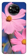 Чохол для Xiaomi Poco X3 NFC PandaPrint Рожева ромашка квіти