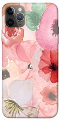 Чехол для Apple iPhone 12 Pro (6.1"") PandaPrint Акварельные цветы 3 цветы
