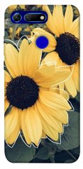 Чохол для Huawei Honor View 20 / V20 PandaPrint Два соняшнику квіти