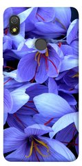 Чехол для TECNO POP 3 PandaPrint Фиолетовый сад цветы