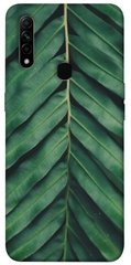 Чехол для Oppo A31 PandaPrint Пальмовый лист цветы