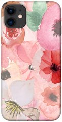 Чехол для Apple iPhone 11 (6.1"") PandaPrint Акварельные цветы 3 цветы