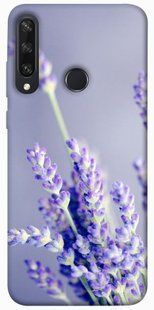 Чехол для Huawei Y6p PandaPrint Лаванда цветы