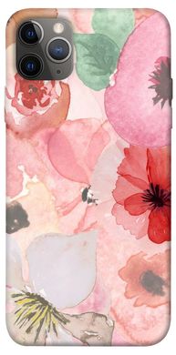 Чехол для Apple iPhone 12 Pro (6.1"") PandaPrint Акварельные цветы 3 цветы