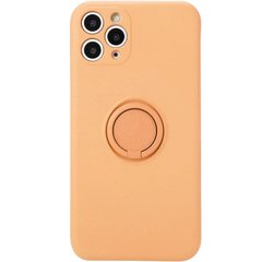Чехол TPU Candy Ring Full Camera для Apple iPhone 12 Pro (6.1"") Оранжевый / Coral
