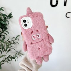 Чехол для iPhone X / XS Monsters inc. Case Pink