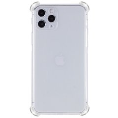 TPU чохол GETMAN Ease logo посилені кути для Apple iPhone 12 Pro (6.1 "") Безбарвний (прозорий)