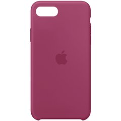 Чехол Silicone Case (AA) для Apple iPhone SE (2020) (Малиновый / Pomegranate)