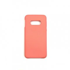 Накладка Silicone Cover for Samsung S10E Peach Pink