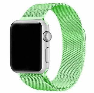 Ремінець для Apple Watch 42/44/45 mm Milanese Loop Neon Green