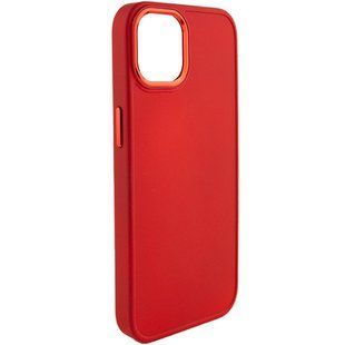 TPU чохол Bonbon Metal Style для Apple iPhone 14 (6.1"") Червоний / Red