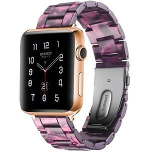 Ремешок Resin Band для Аpple Watch 42/44/45 mm Purple