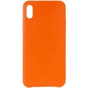 Кожаный чехол AHIMSA PU Leather Case (A) для Apple iPhone XR (6.1"") Оранжевый