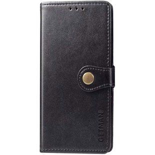 Кожаный чехол книжка GETMAN Gallant (PU) для Samsung Galaxy S20 FE (Черный)