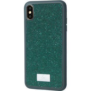 TPU чохол Bling World Grainy Diamonds для Apple iPhone XS Max (6.5 ") (Зелений)
