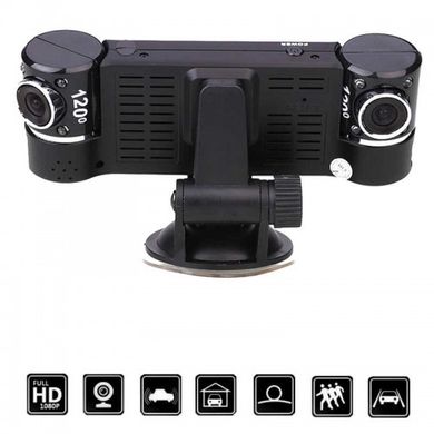 Відеореєстратор DVR F600 з двома камерами